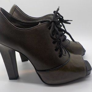 Vince Camuto Chunky Heel Womens Shoes Sz 5 1/2 Med